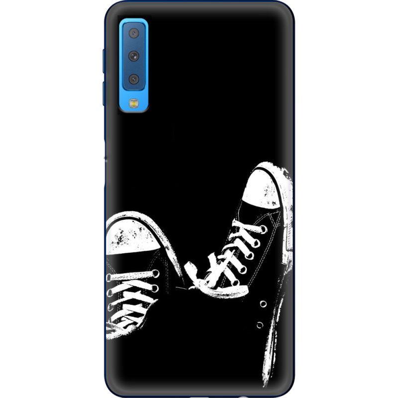 Чехол Uprint Samsung A750 Galaxy A7 2018 Black Sneakers