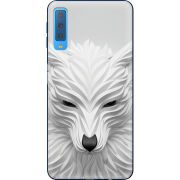 Чехол Uprint Samsung A750 Galaxy A7 2018 White Wolf
