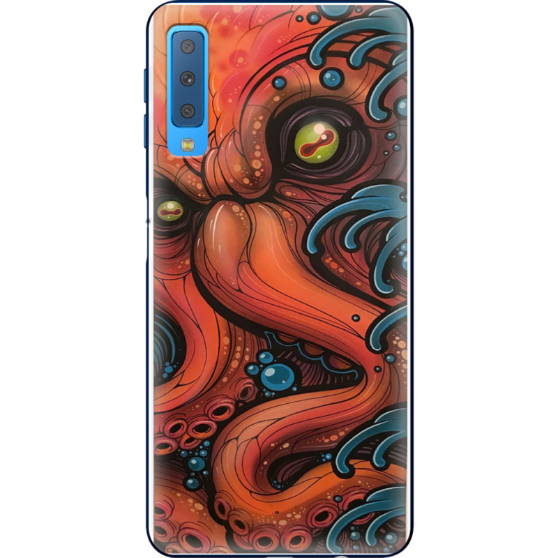 Чехол Uprint Samsung A750 Galaxy A7 2018 Octopus