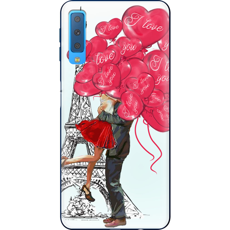 Чехол Uprint Samsung A750 Galaxy A7 2018 Love in Paris