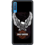 Чехол Uprint Samsung A750 Galaxy A7 2018 Harley Davidson and eagle