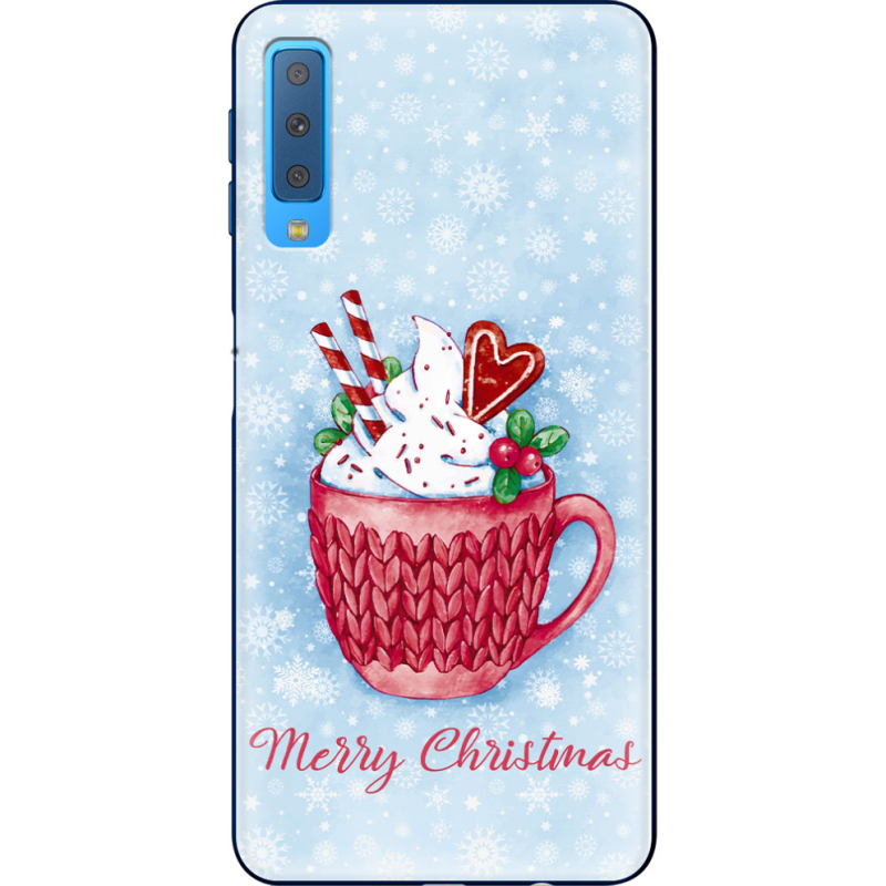 Чехол Uprint Samsung A750 Galaxy A7 2018 Spicy Christmas Cocoa