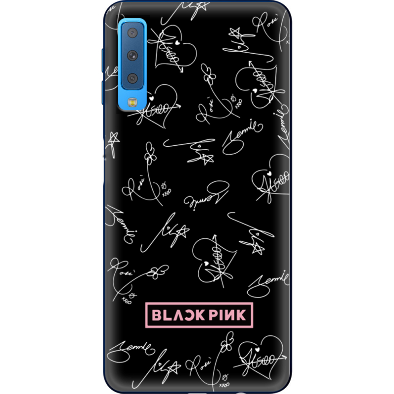 Чехол Uprint Samsung A750 Galaxy A7 2018 Blackpink автограф