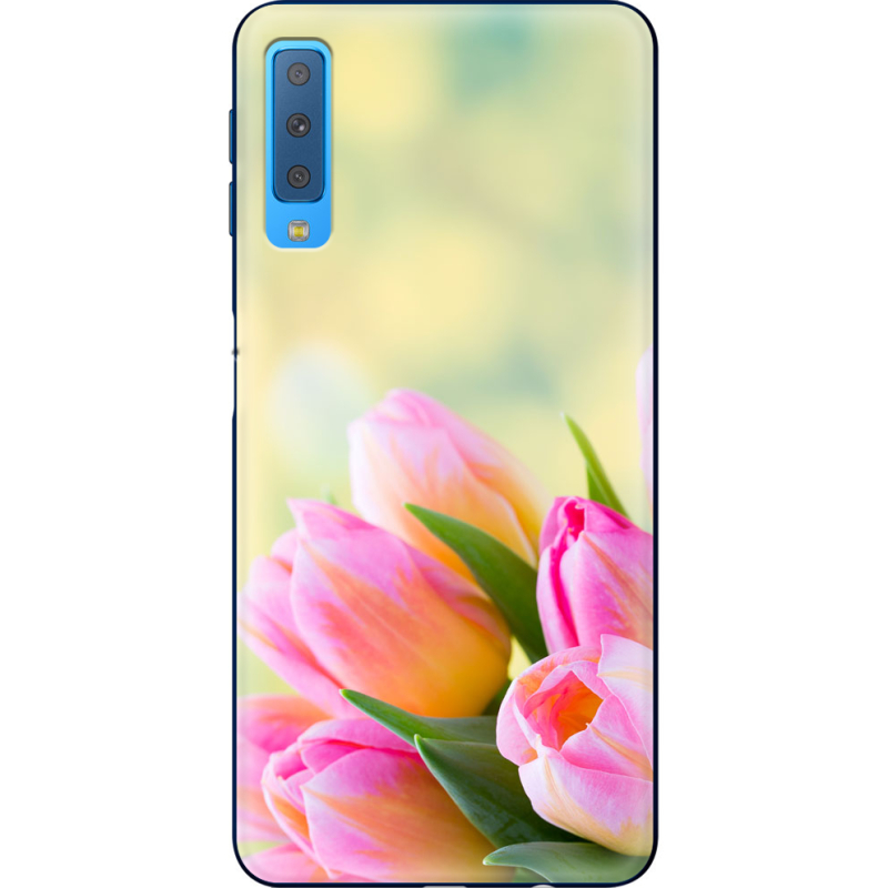 Чехол Uprint Samsung A750 Galaxy A7 2018 Bouquet of Tulips