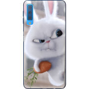 Чехол Uprint Samsung A750 Galaxy A7 2018 Rabbit Snowball