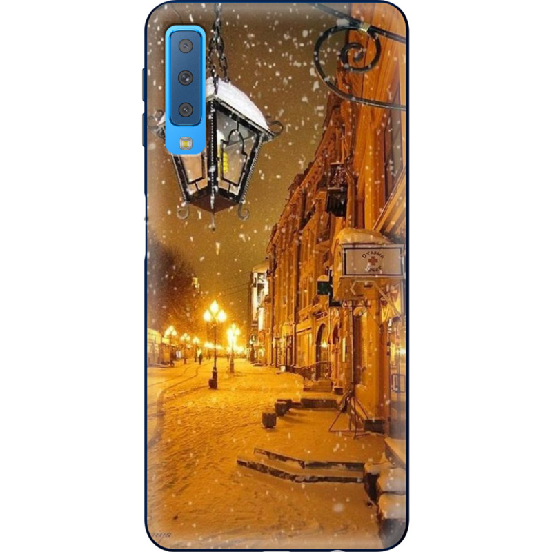 Чехол Uprint Samsung A750 Galaxy A7 2018 Night Street
