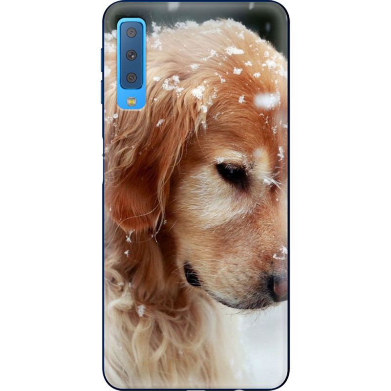 Чехол Uprint Samsung A750 Galaxy A7 2018 Golden Retriever