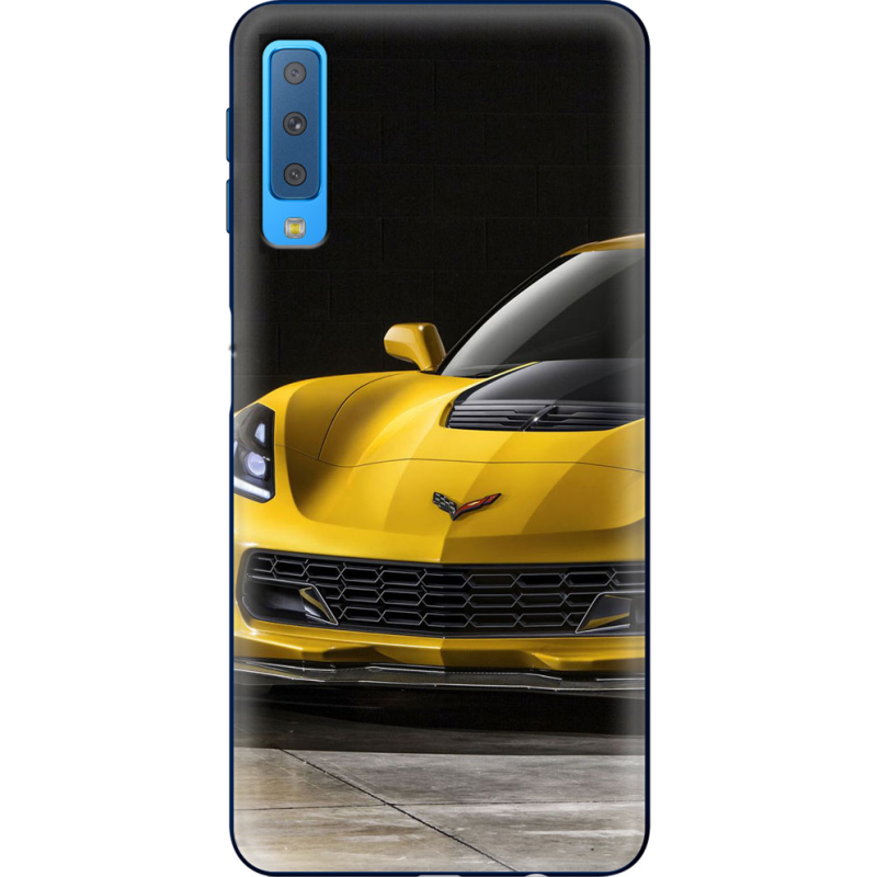 Чехол Uprint Samsung A750 Galaxy A7 2018 Corvette Z06