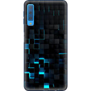 Чехол Uprint Samsung A750 Galaxy A7 2018 Cubes