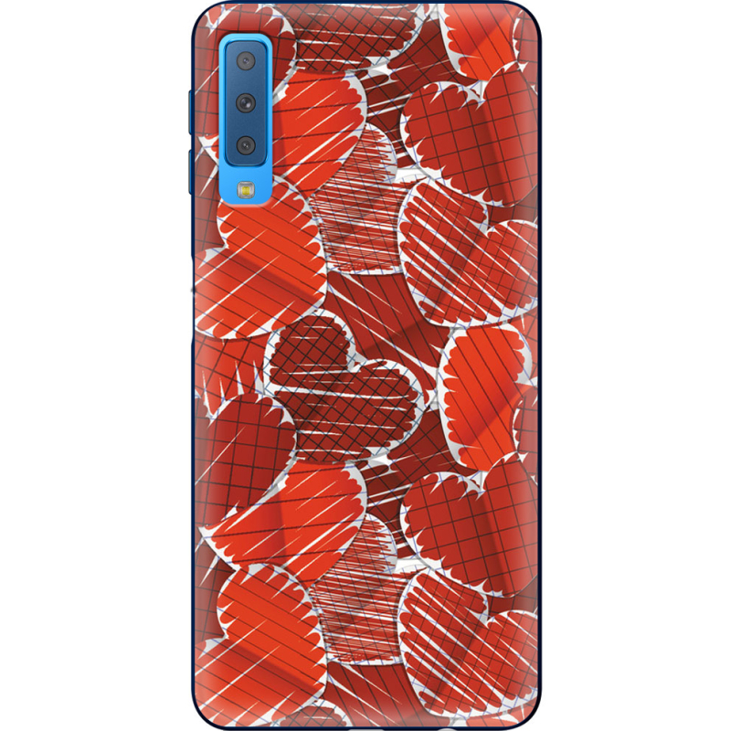 Чехол Uprint Samsung A750 Galaxy A7 2018 Heart Strings