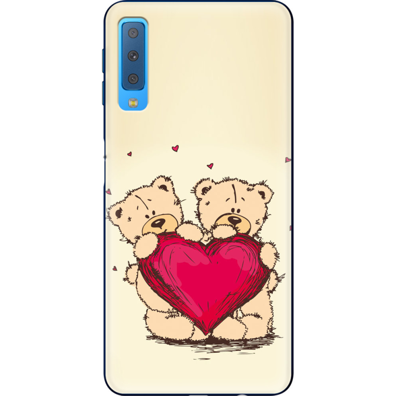 Чехол Uprint Samsung A750 Galaxy A7 2018 Teddy Bear Love