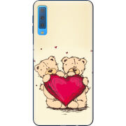 Чехол Uprint Samsung A750 Galaxy A7 2018 Teddy Bear Love