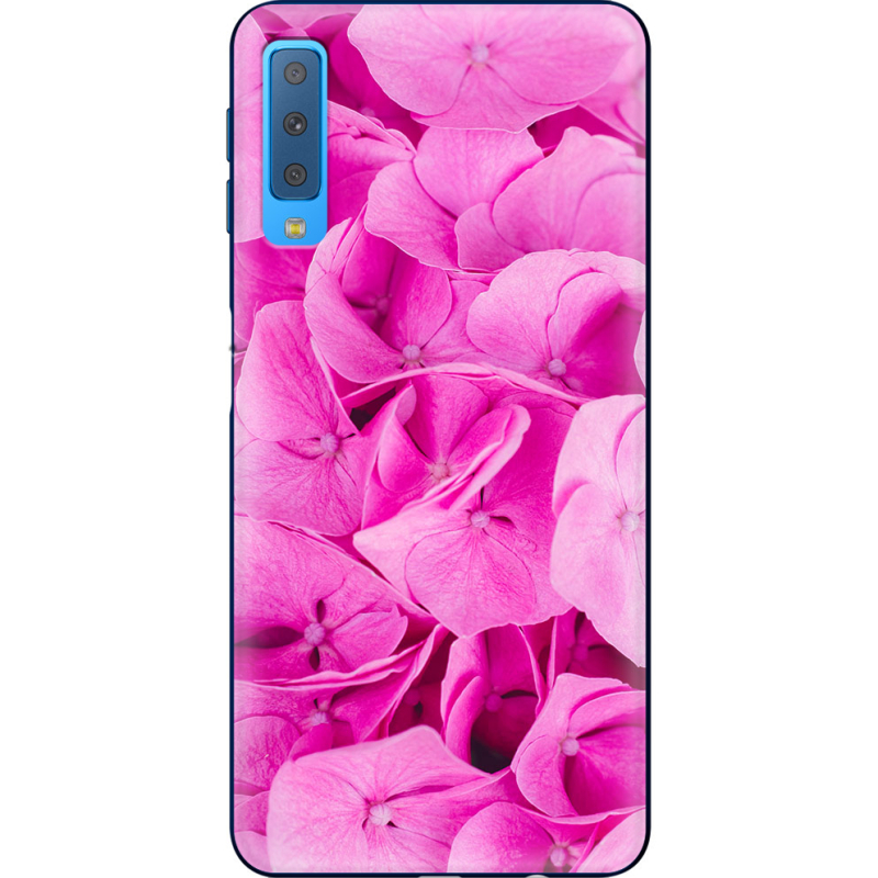 Чехол Uprint Samsung A750 Galaxy A7 2018 Pink Flowers