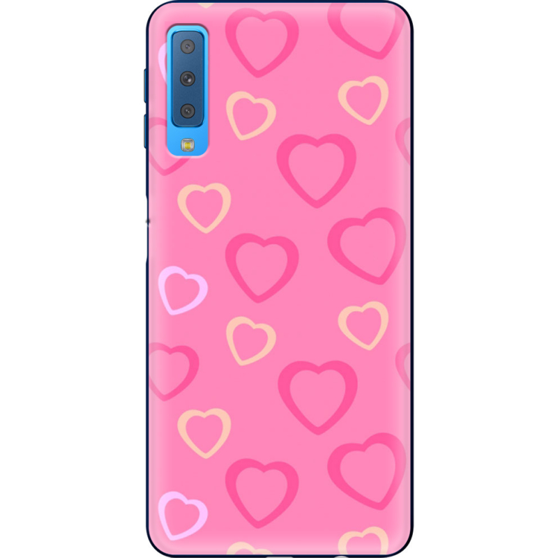 Чехол Uprint Samsung A750 Galaxy A7 2018 Sugar Hearts