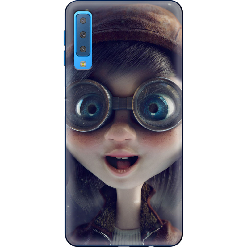 Чехол Uprint Samsung A750 Galaxy A7 2018 Blue Eyes