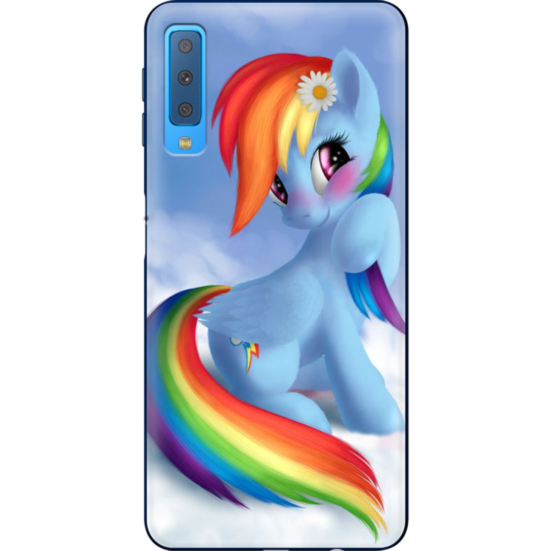 Чехол Uprint Samsung A750 Galaxy A7 2018 My Little Pony Rainbow Dash