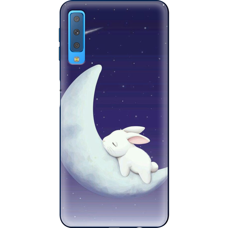 Чехол Uprint Samsung A750 Galaxy A7 2018 Moon Bunny
