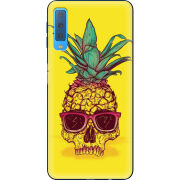Чехол Uprint Samsung A750 Galaxy A7 2018 Pineapple Skull