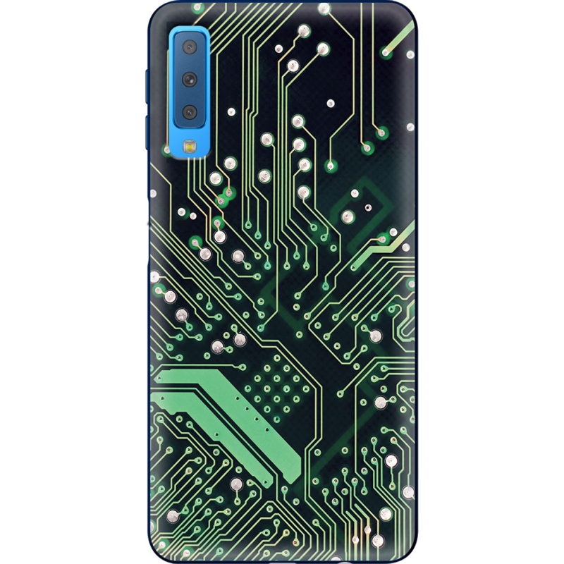 Чехол Uprint Samsung A750 Galaxy A7 2018 Microchip