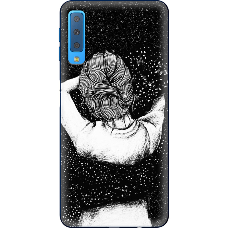 Чехол Uprint Samsung A750 Galaxy A7 2018 Hugging Stars