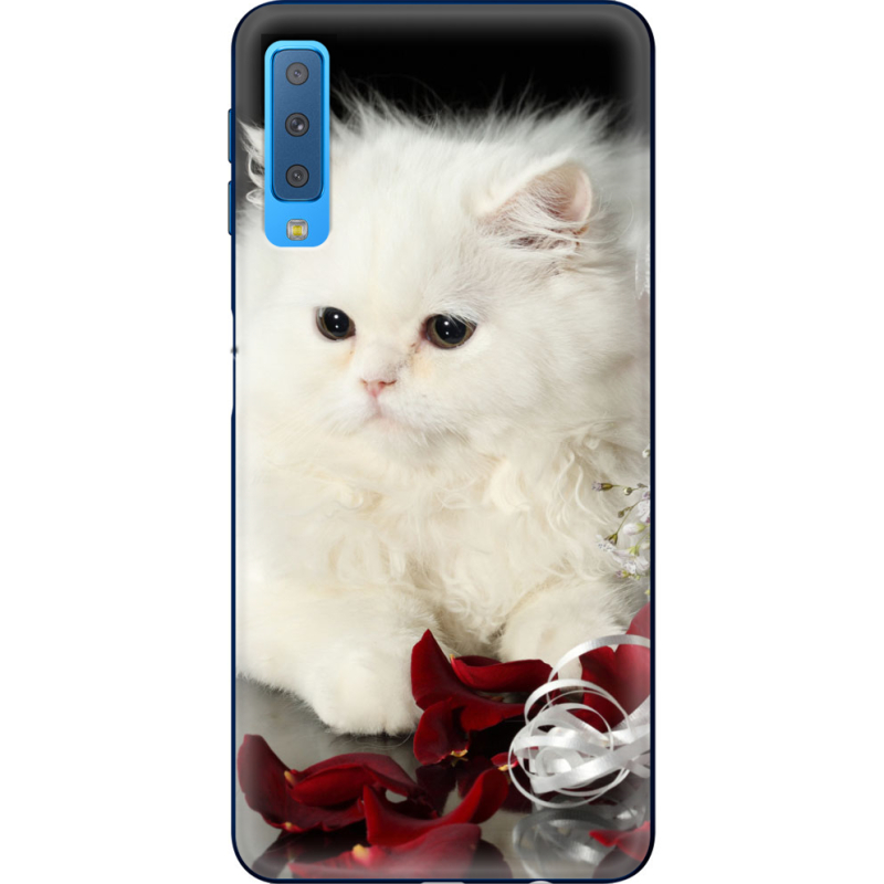 Чехол Uprint Samsung A750 Galaxy A7 2018 Fluffy Cat