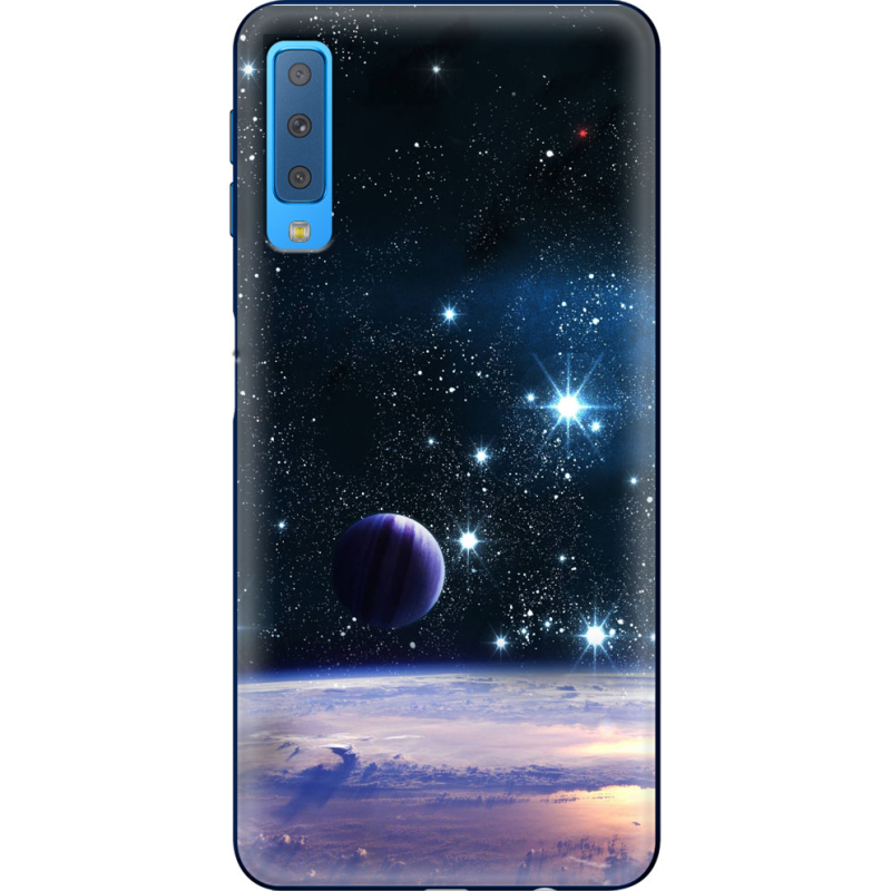 Чехол Uprint Samsung A750 Galaxy A7 2018 Space Landscape