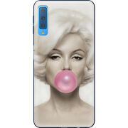 Чехол Uprint Samsung A750 Galaxy A7 2018 Marilyn Monroe Bubble Gum