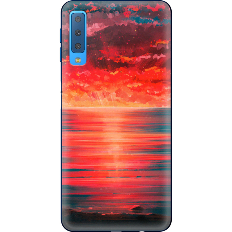 Чехол Uprint Samsung A750 Galaxy A7 2018 Seaside b