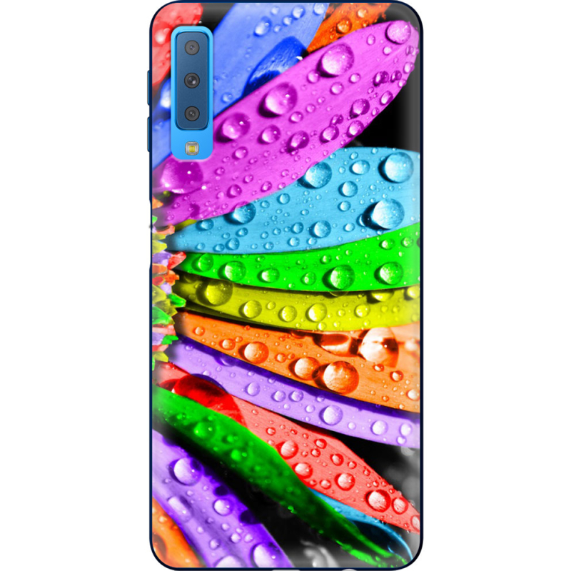 Чехол Uprint Samsung A750 Galaxy A7 2018 Colored Chamomile