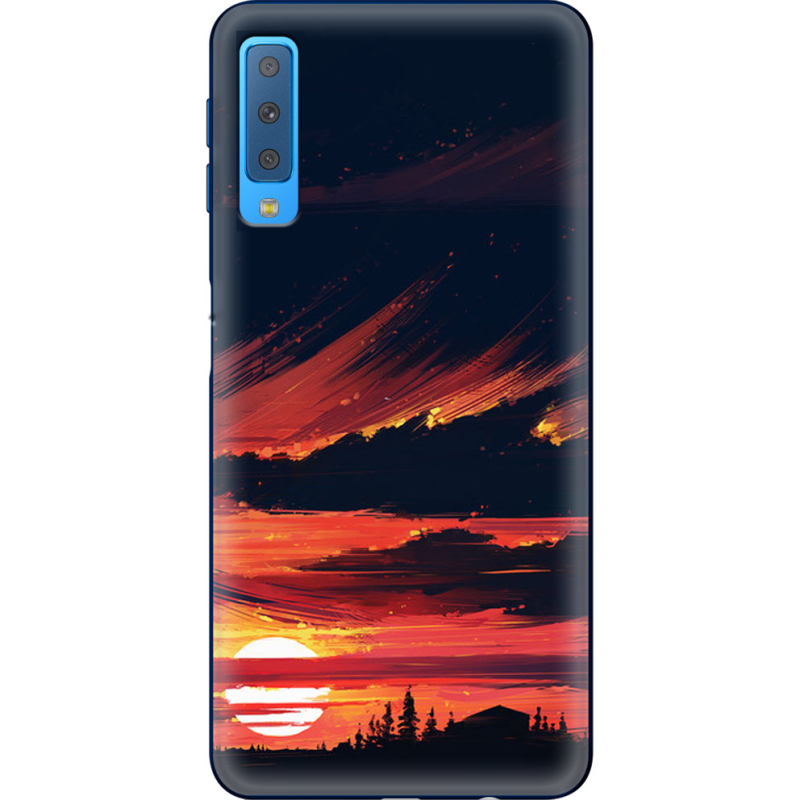 Чехол Uprint Samsung A750 Galaxy A7 2018 Sundown