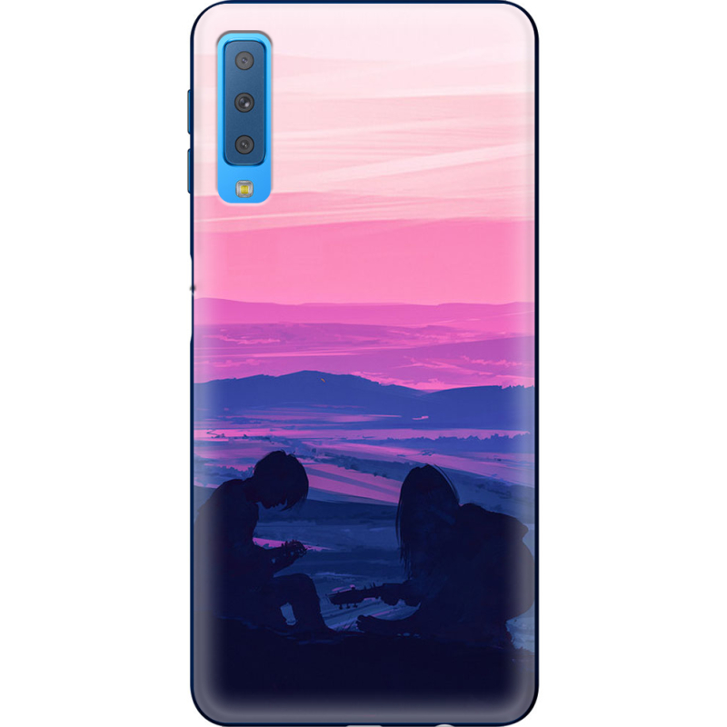 Чехол Uprint Samsung A750 Galaxy A7 2018 Top of the World