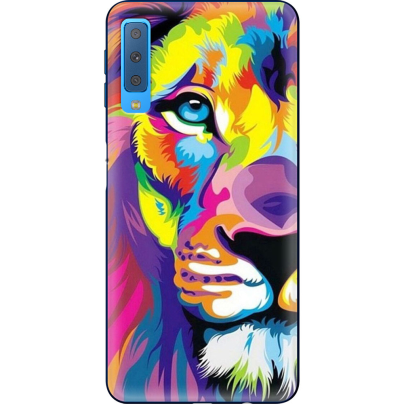 Чехол Uprint Samsung A750 Galaxy A7 2018 Frilly Lion