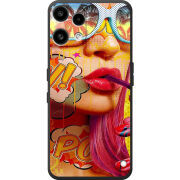 Чохол BoxFace Nothing Phone (3a) Lite Yellow Girl Pop Art