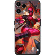 Чохол BoxFace Nothing Phone (3a) Lite Woman Deadpool