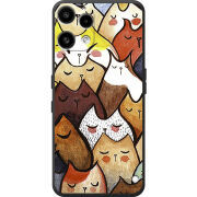 Чохол BoxFace Nothing Phone (3a) Lite Sleepy Cats