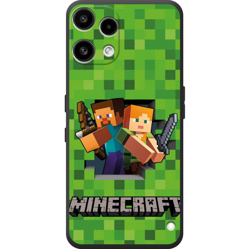Чохол BoxFace Nothing Phone (3a) Lite Майнкрафт Стів і Алекс