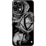 Чохол BoxFace Nothing Phone (3a) Lite Black and White Roses