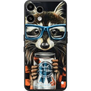 Чохол BoxFace Nothing Phone (3a) Lite Енот с банкой