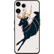 Чохол BoxFace Nothing Phone (3a) Lite Black Deer