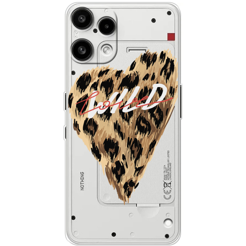 Прозорий чохол BoxFace Nothing Phone (3a) Lite Wild Love