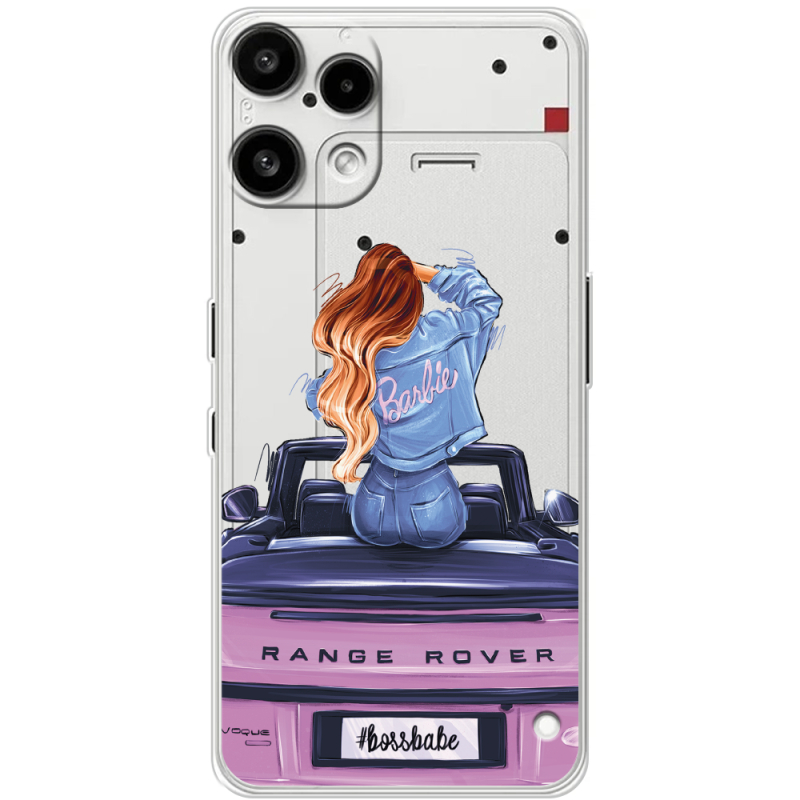 Прозорий чохол BoxFace Nothing Phone (3a) Lite Boss Babe