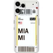 Прозорий чохол BoxFace Nothing Phone (3a) Lite Ticket Miami