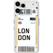 Прозорий чохол BoxFace Nothing Phone (3a) Lite Ticket London