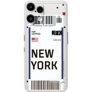 Прозорий чохол BoxFace Nothing Phone (3a) Lite Ticket New York