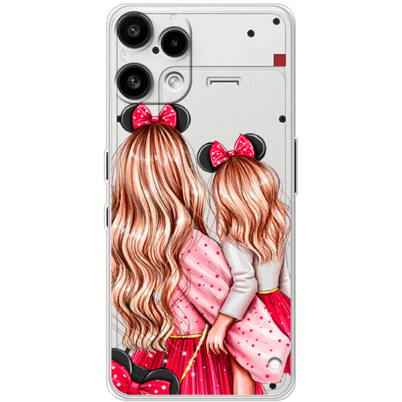 Прозорий чохол BoxFace Nothing Phone (3a) Lite Mouse Girls