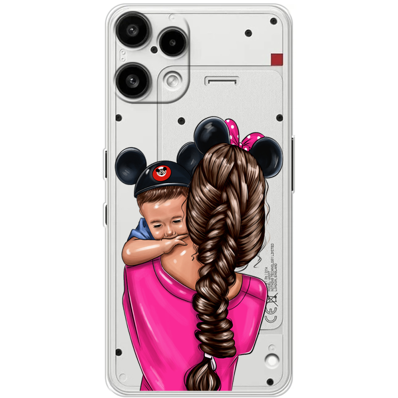 Прозорий чохол BoxFace Nothing Phone (3a) Lite Mouse Mommy