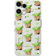 Прозорий чохол BoxFace Nothing Phone (3a) Lite Pattern Baby Yoda