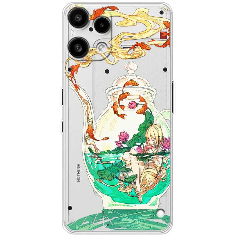 Прозорий чохол BoxFace Nothing Phone (3a) Lite Kettle