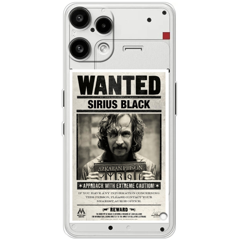 Прозорий чохол BoxFace Nothing Phone (3a) Lite Sirius Black