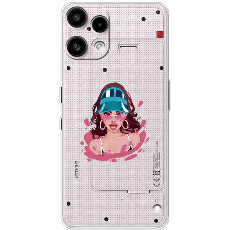 Прозорий чохол BoxFace Nothing Phone (3a) Lite Selena Gomez